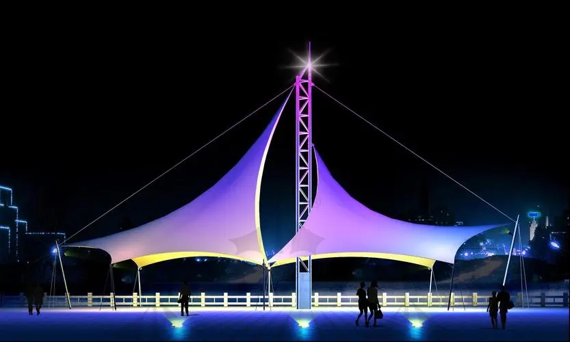 仁布县张拉膜结构