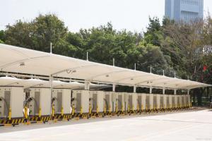 仁布县膜结构停车棚