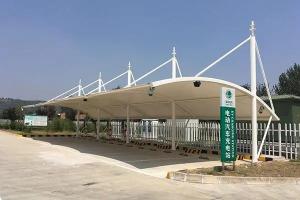 仁布县膜结构停车棚